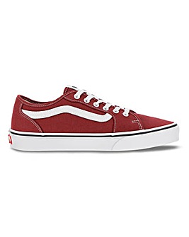 vans boots mens red