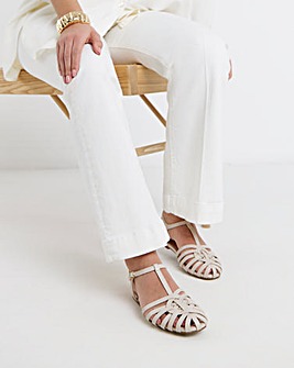 Beaufort Woven Fisherman Shoes - Extra Wide Fit (EEE)