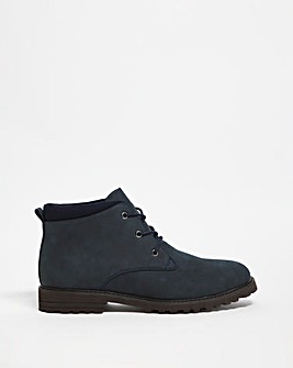 Light Weight Lace Up Boot Wide