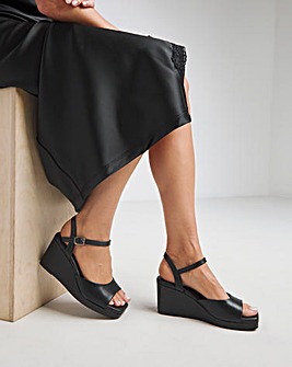 Lexia Wedge Sandals Extra Wide EEE Fit