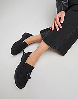 Juno Chunky Tassel Loafers Extra Wide EEE Fit