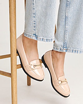 Anna Low Cut Snaffle Loafer Extra Wide EEE Fit