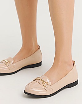 Anna Low Cut Snaffle Loafer Extra Wide EEE Fit