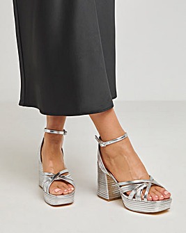 Patsy Feature Heel Sandals Extra Wide EEE Fit