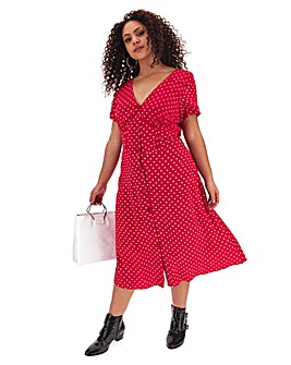 simply be red dress