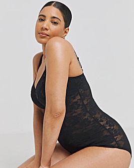 MAGISCULPT Light Control Black Lace Bodyshaper - Black