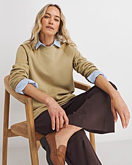 Latte Classic Longline Sweatshirt