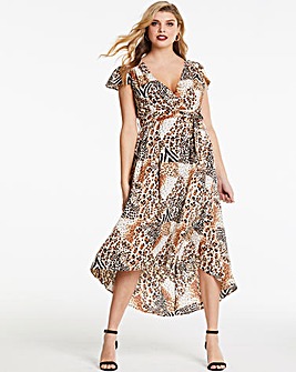Animal Print Casual Dresses