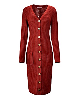 joe browns rainbow longline cardigan