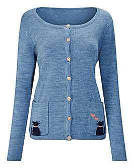 joe browns rainbow longline cardigan