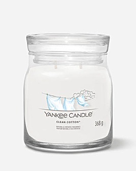 Yankee Candle Signature Medium Jar Clean Cotton