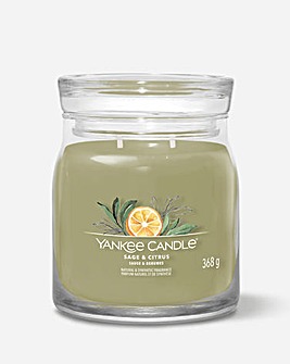 Yankee Candle Signature Medium Jar Sage and Citrus