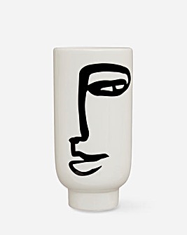 Viso Large Face Vase