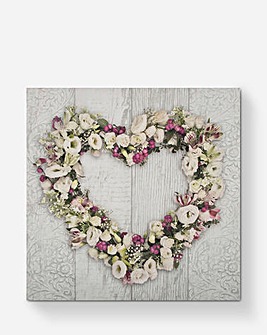 Floral Heart Wall Art