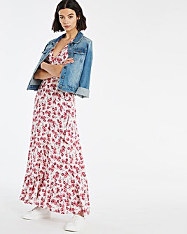 Joe Browns Printed Wrap Maxi Dress
