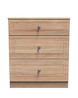 Richmond Assembled 3 Drawer Chest