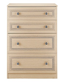 Richmond Ready Assembled 4 Drawer Chest