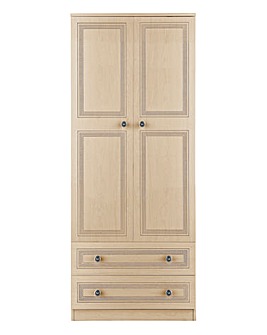 Richmond Ready Assembled 2 Door 2 Drawer Wardrobe