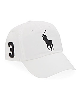 Polo Ralph Lauren White Pony Sport Cap