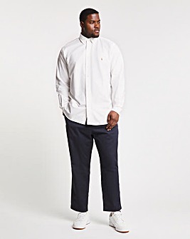 Polo Ralph Lauren White Classic Fit Long Sleeve Oxford Shirt
