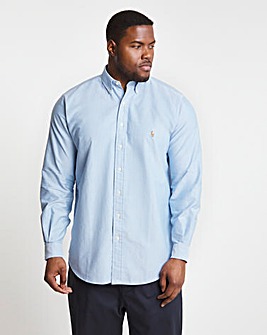 Polo Ralph Lauren Blue Classic Fit Long Sleeve Oxford Shirt