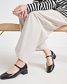 Blithe Low Block Heel Mary Jane Wide E Fit