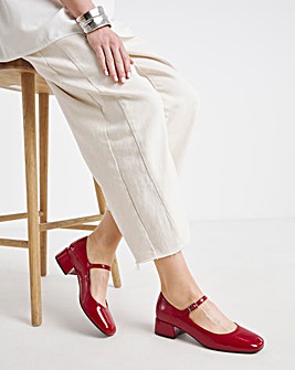 Blithe Low Block Heel Mary Jane Extra Wide EEE Fit