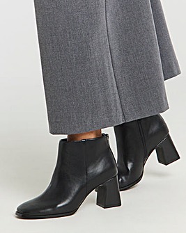 Kiana Zip Detail Shoe Boots - Extra Wide Fit (EEE)