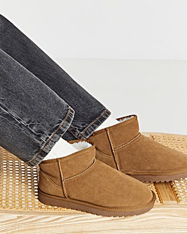 Renna Low Cut Warm Lined Boots Extra Wide EEE Fit