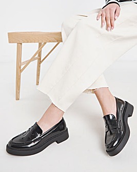 Canary Whip Stitch Loafer Shoes Extra Wide EEE Fit