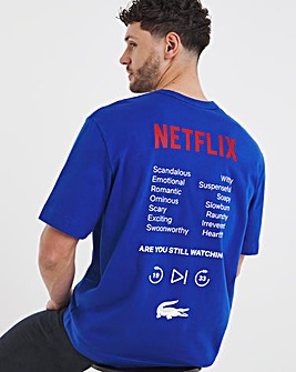 Lacoste X Netflix Logo T-Shirt