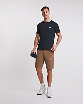 BOSS Beige Casual Cargo Short