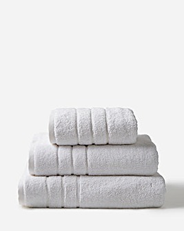 Hotel Collection 800gsm Cotton Towel Range - White
