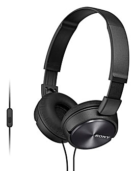 Sony MDR-ZX310 Over Ear Headphones - Black
