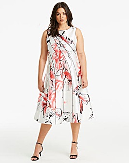 coast emele jacquard dress