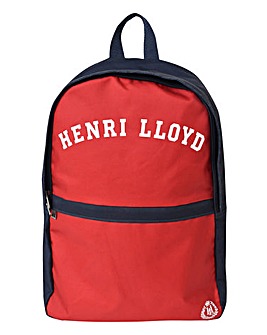 Henri Lloyd Red Logo Back Pack