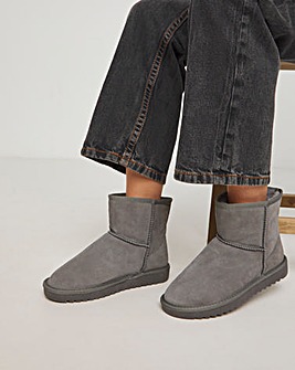 Sia Suede Warm Lined Boots Extra Wide EEE Fit