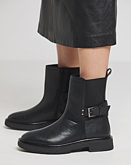 Kylo Chelsea Leather Ankle Boots Wide E Fit