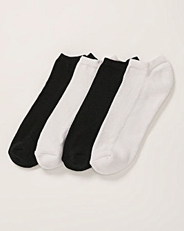 4 Pack Winter Terry Trainer Sock