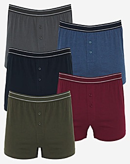 Pack Of 5 Multi Loose Boxers