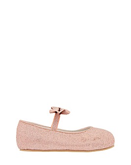 dora corsage strap ballet pumps