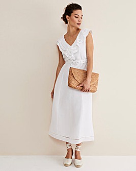 Phase Eight Plain Casual Woven Dress