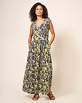 White Stuff Dracie Jersey Maxi Dress