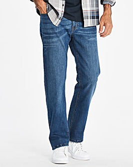 Loose Stonewash Jeans 31 in