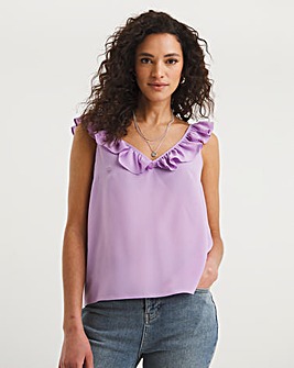 French Connection Recycled Crepe Sleeveless Cami