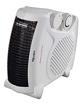Electric Fan Heaters & Halogen Heaters Lowry LUFH2005B Black Fan Heater | Home