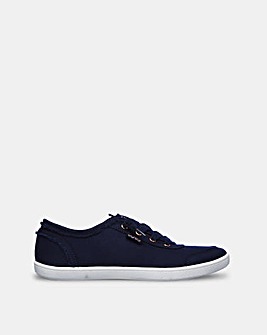 Skechers Bobs B Cute Canvas Lace Up Wide Fit