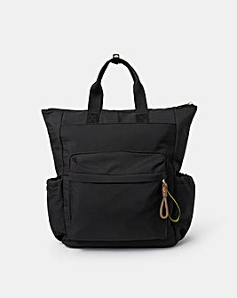 Accessorize Nylon Top Handle Backpack