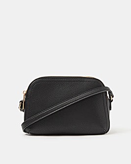 Accessorize Double Zip Crossbody Bag