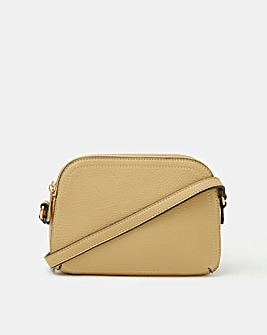 Accessorize Double Zip Crossbody Bag